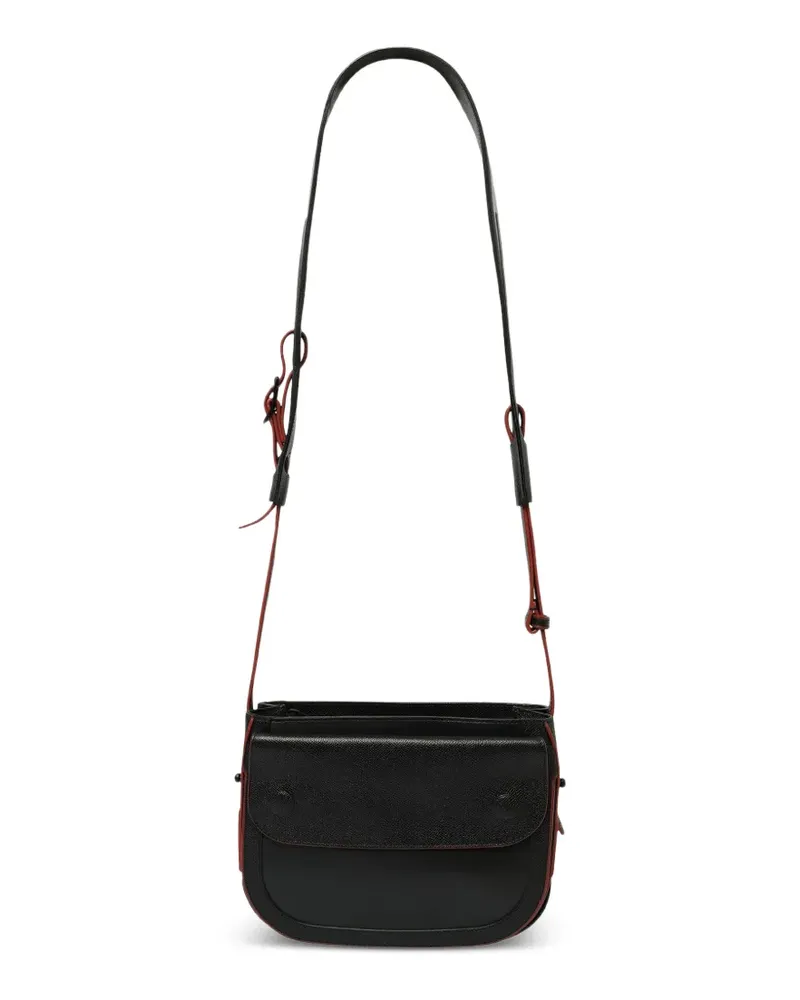 Balenciaga grained-texture shoulder bag - Schwarz Schwarz