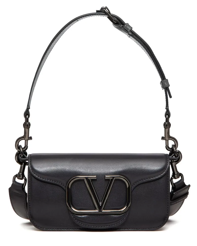 Valentino Garavani Mini Loco Kuriertasche Schwarz