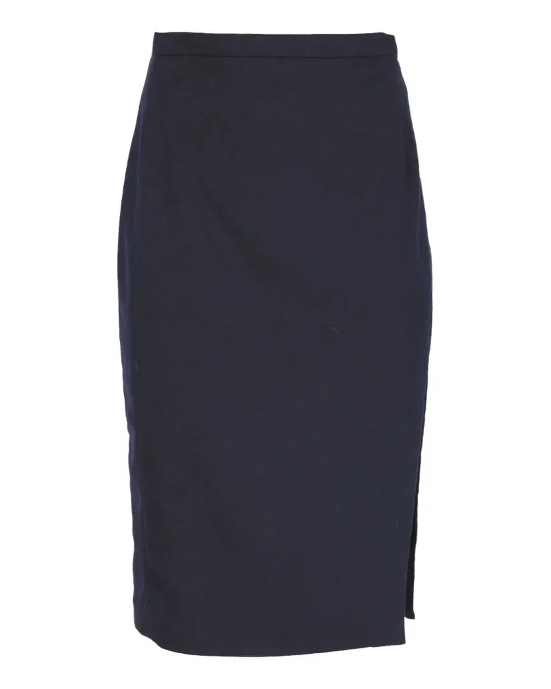 Altuzarra Bleistiftrock mit Schlitz - Blau Blau