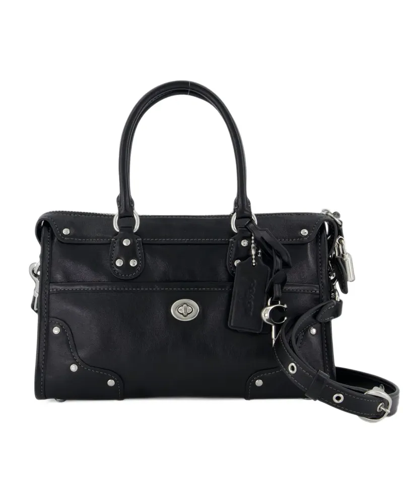 Coach Rhyder Satchel 24cm - Schwarz Schwarz