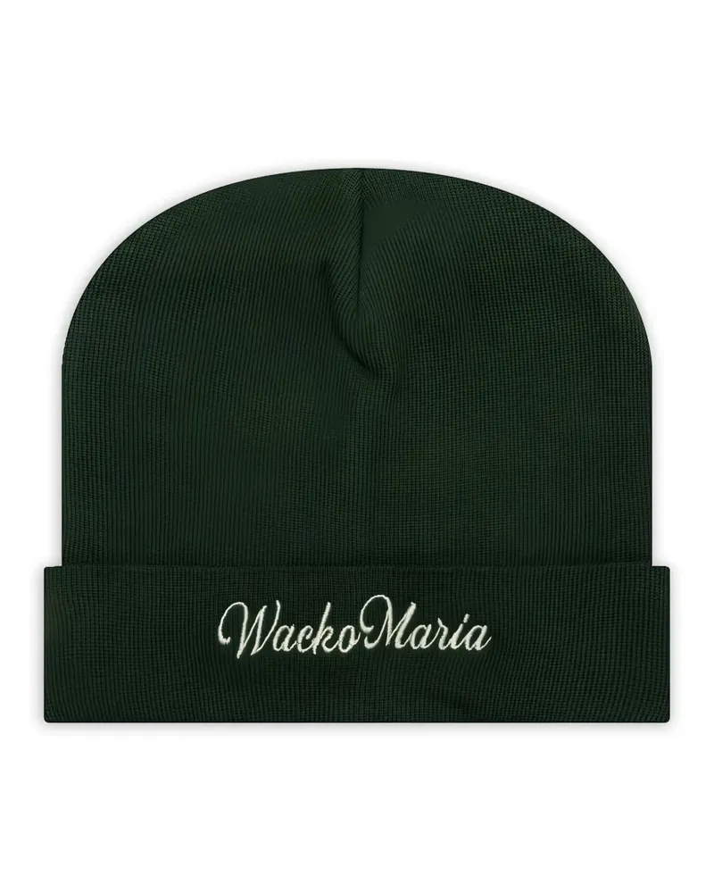 Wacko Maria Gestrickte Beanie - Grün Grün