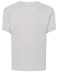 FURSAC Geripptes T-Shirt Grau