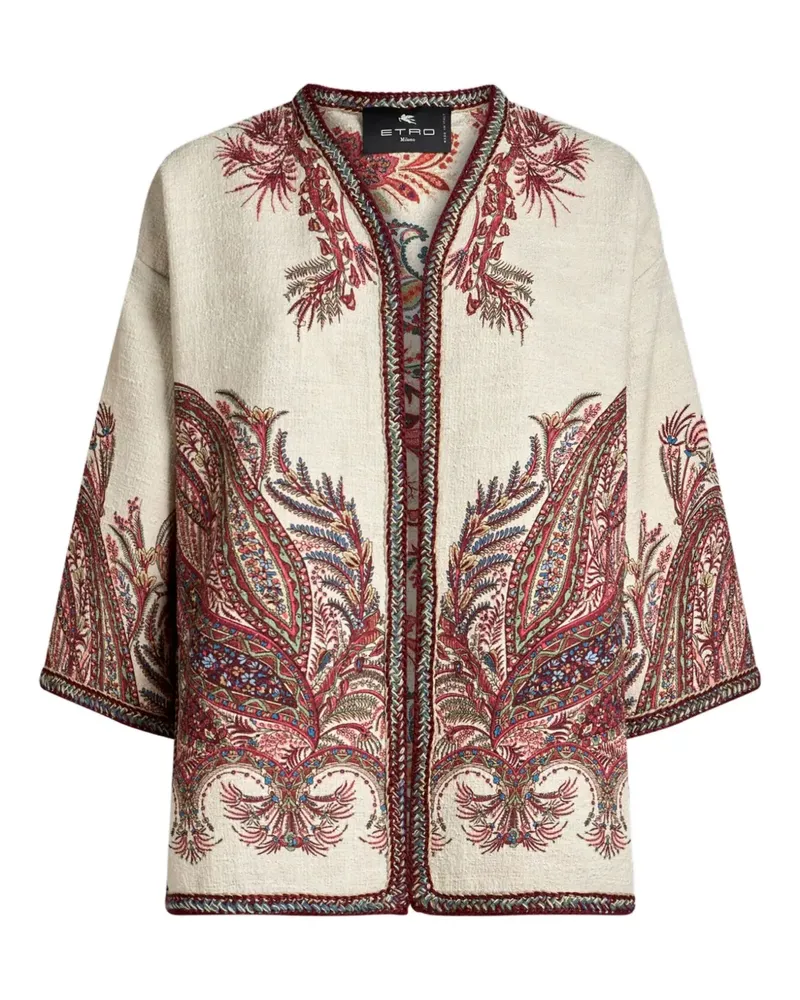 Etro Oberteil mit Paisleymuster - Nude Nude