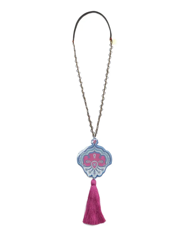 Maliparmi tassel-detail necklace - Grau Grau