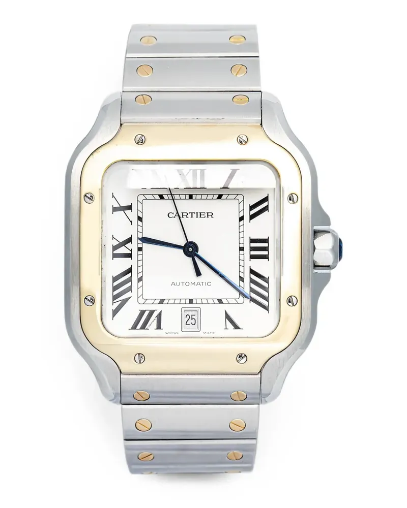 Cartier Santos de  Armbanduhr 40mm - Weiß Weiß