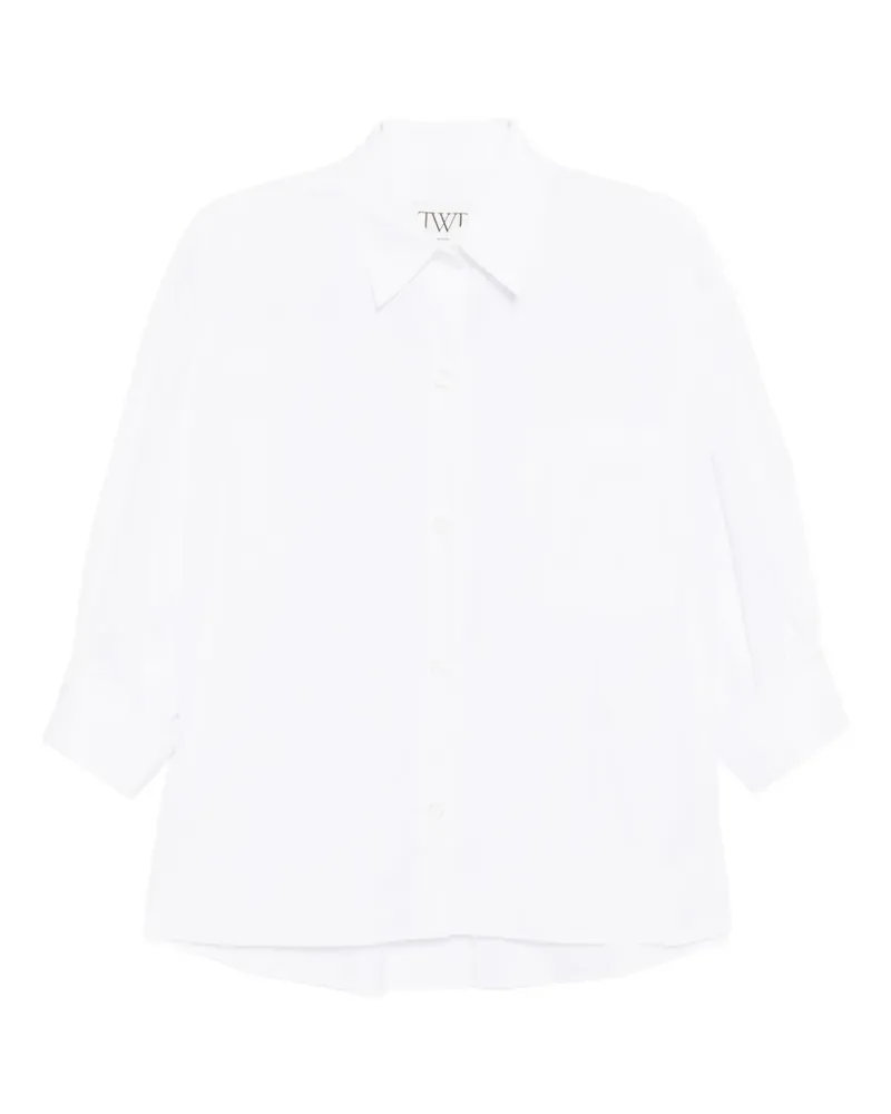 TWP New Earl Hemd - Weiß Weiß