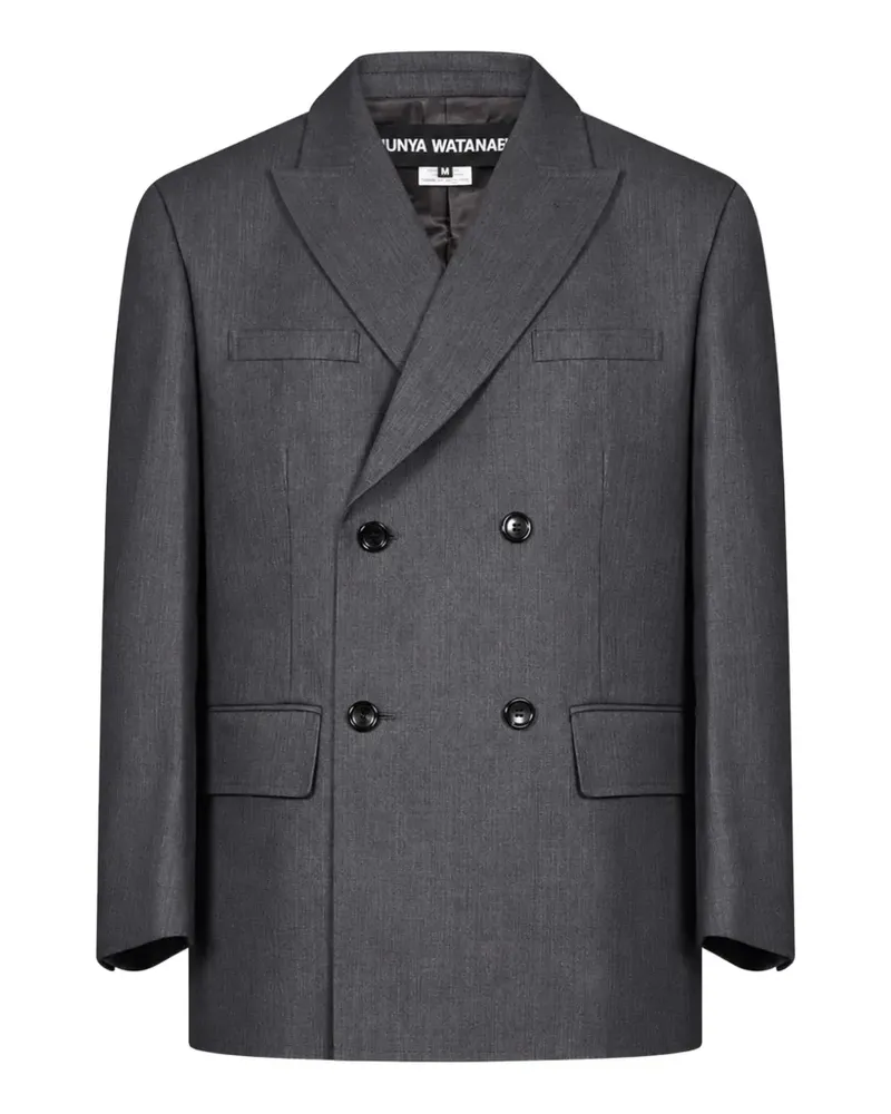 Junya Watanabe Doppelreihiges Sakko - Grau Grau