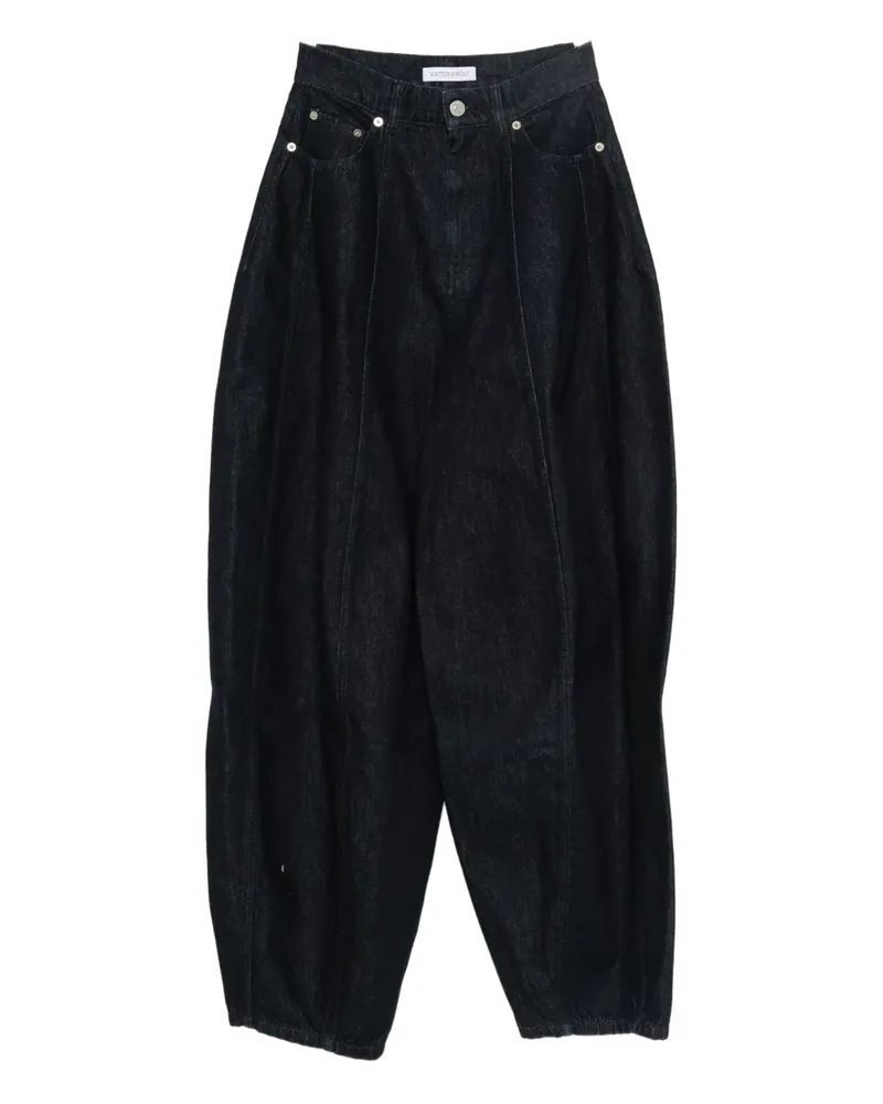 Viktor & Rolf Jeans in Ballonform mit Einsätzen - Blau Blau