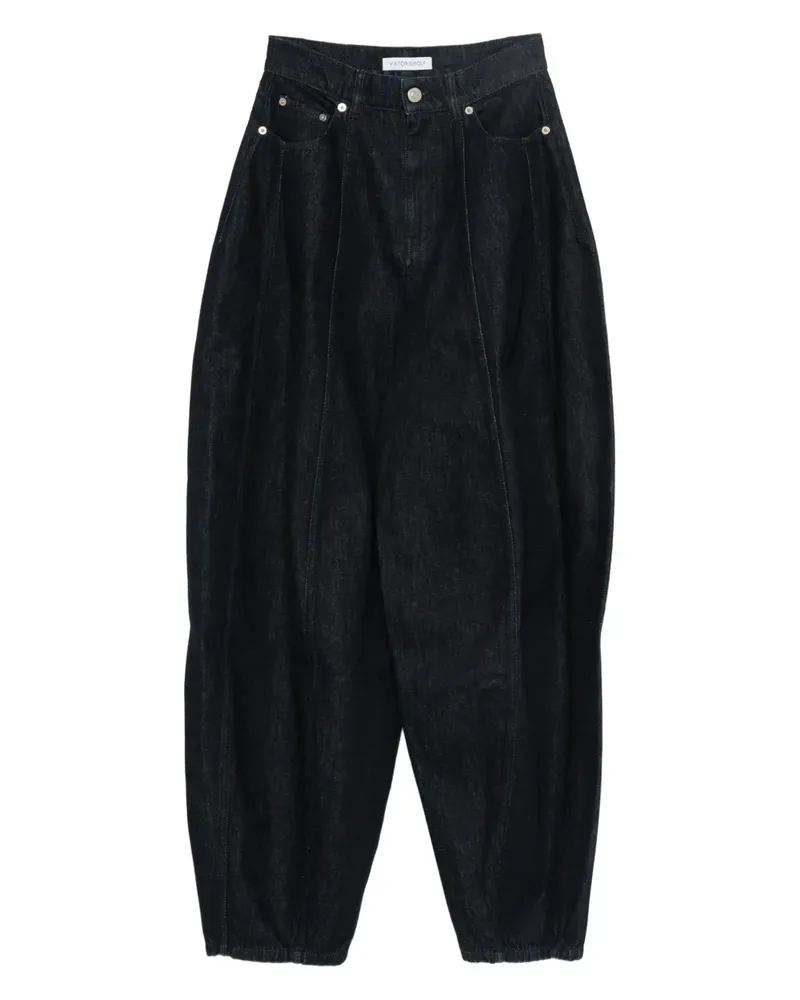 Viktor & Rolf Jeans in Ballonform mit Einsätzen - Blau Blau