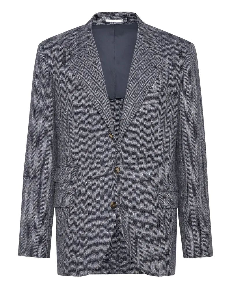 Brunello Cucinelli Einreihiges Sakko - Grau Grau