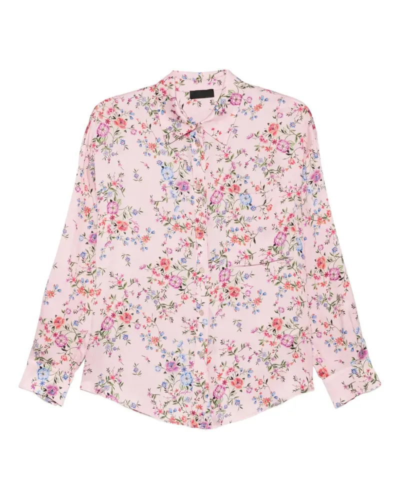 Liu Jo Hemd mit Blumenmuster - Rosa Rosa