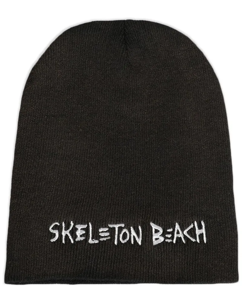 GALLERY DEPT. Skeleton Beach Beanie - Schwarz Schwarz