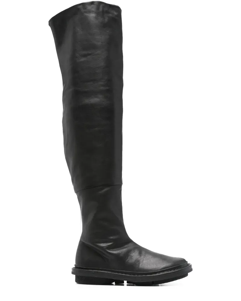TRIPPEN Overknee-Stiefel - Schwarz Schwarz