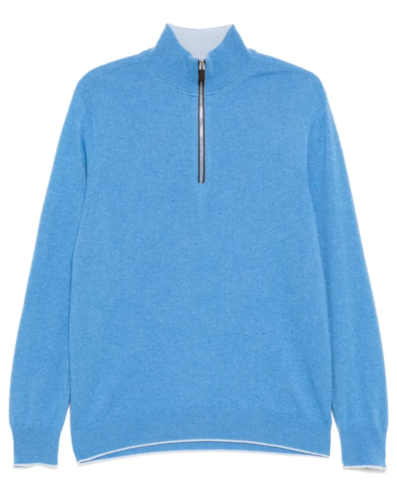 N.Peal Carnaby Pullover - Blau Blau