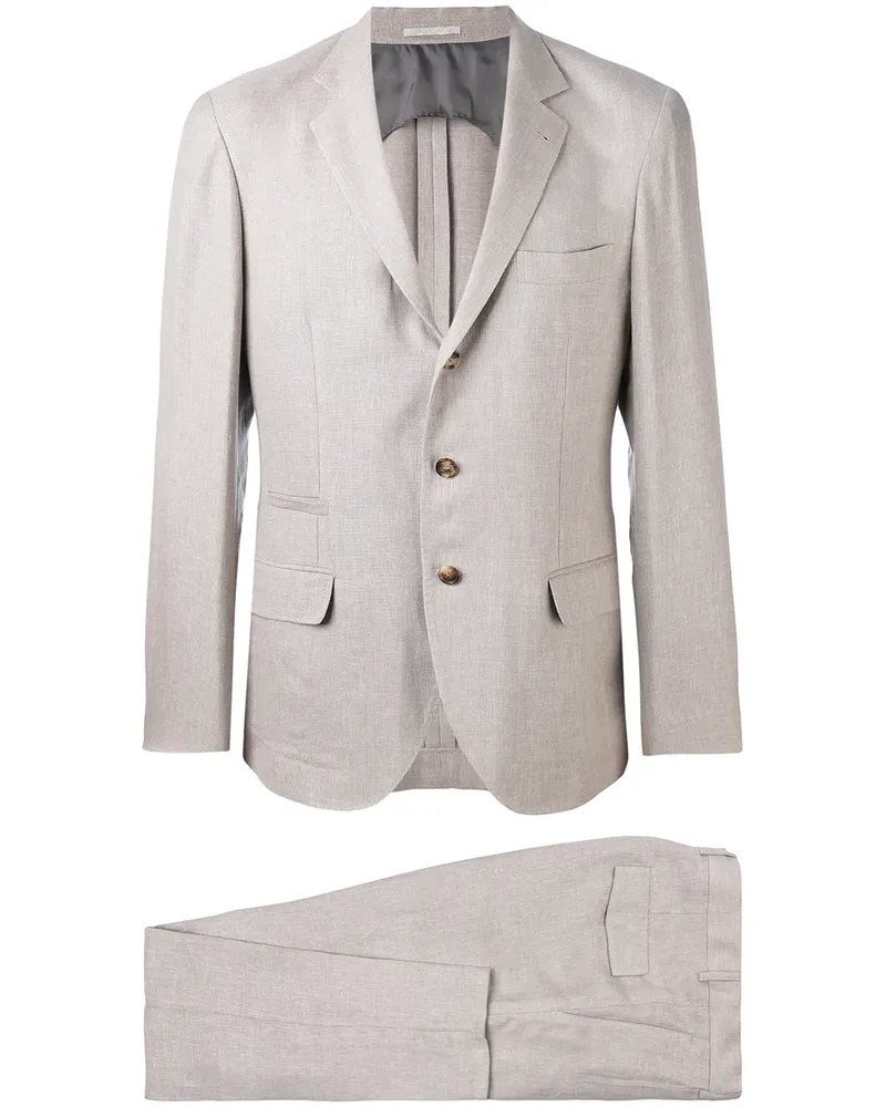 Brunello Cucinelli Zweiteiliger Anzug - Nude Nude
