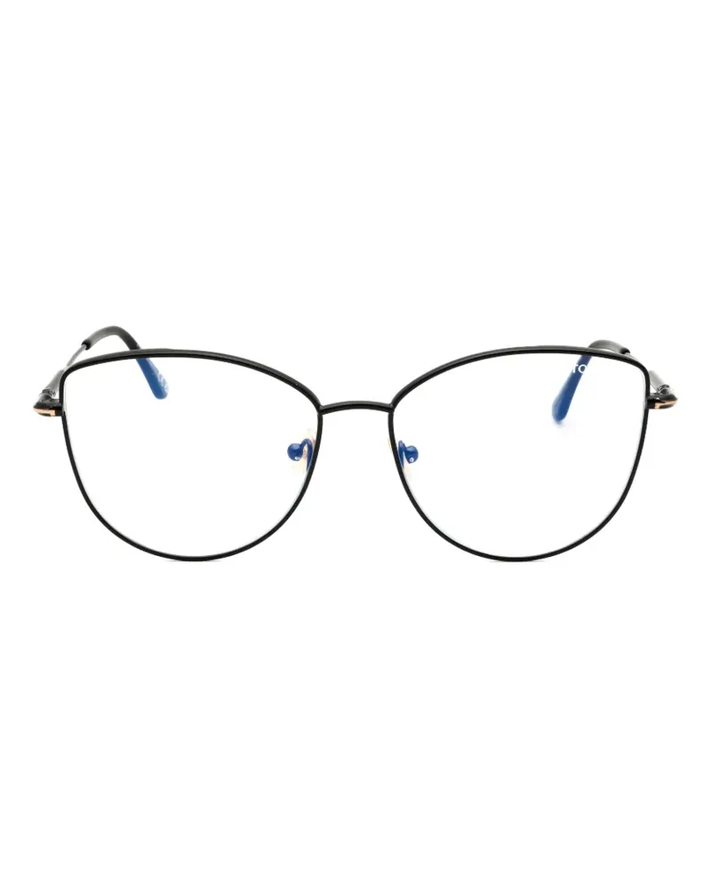 Tom Ford cat-eye frame glasses - Schwarz Schwarz
