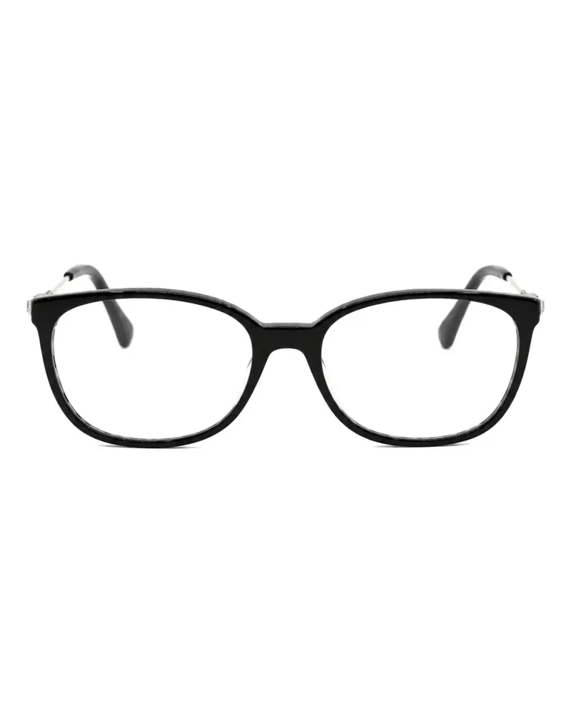 Jimmy Choo rectangle-frame glasses - Schwarz Schwarz