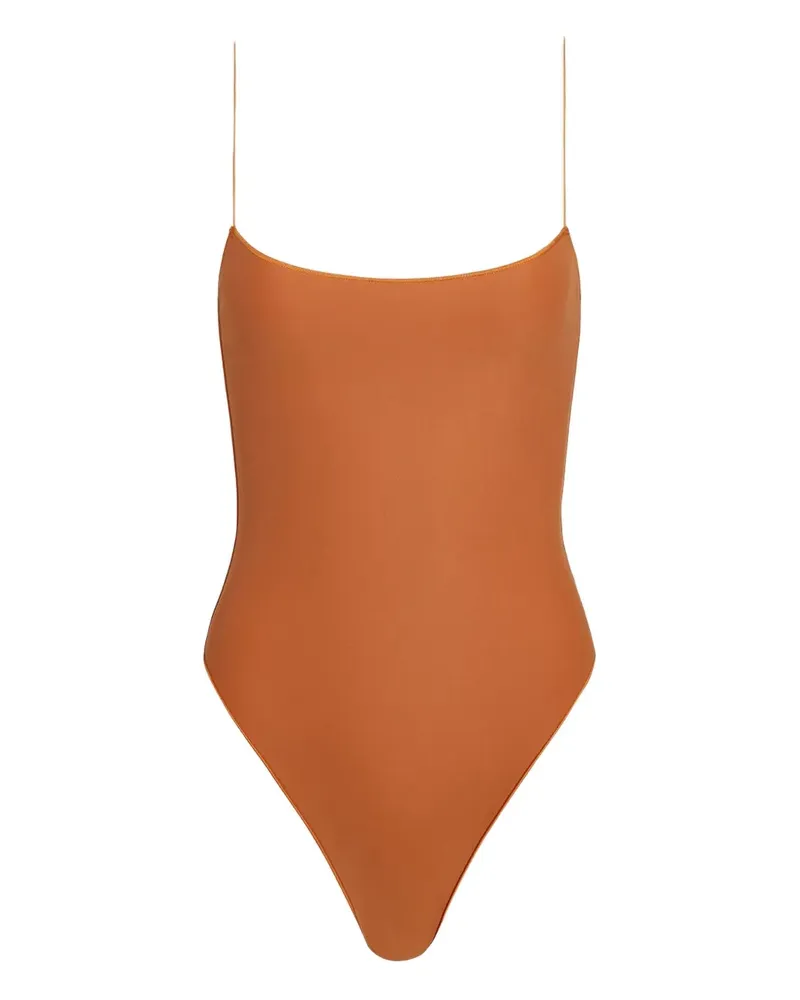TROPIC of C The C square-neck swimsuit - Orange Orange