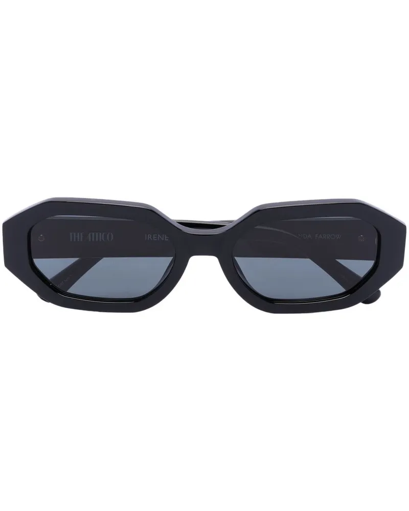 Linda Farrow Irene Sonnenbrille Schwarz