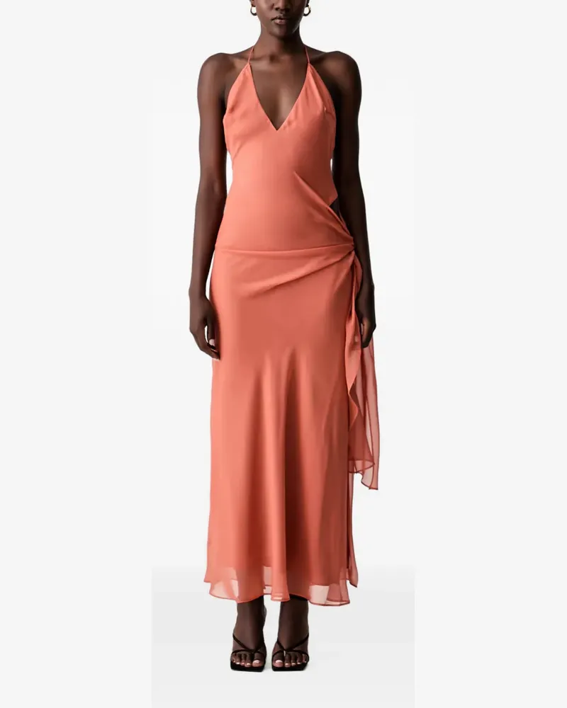 Bardot Cyrel Maxikleid - Orange Orange