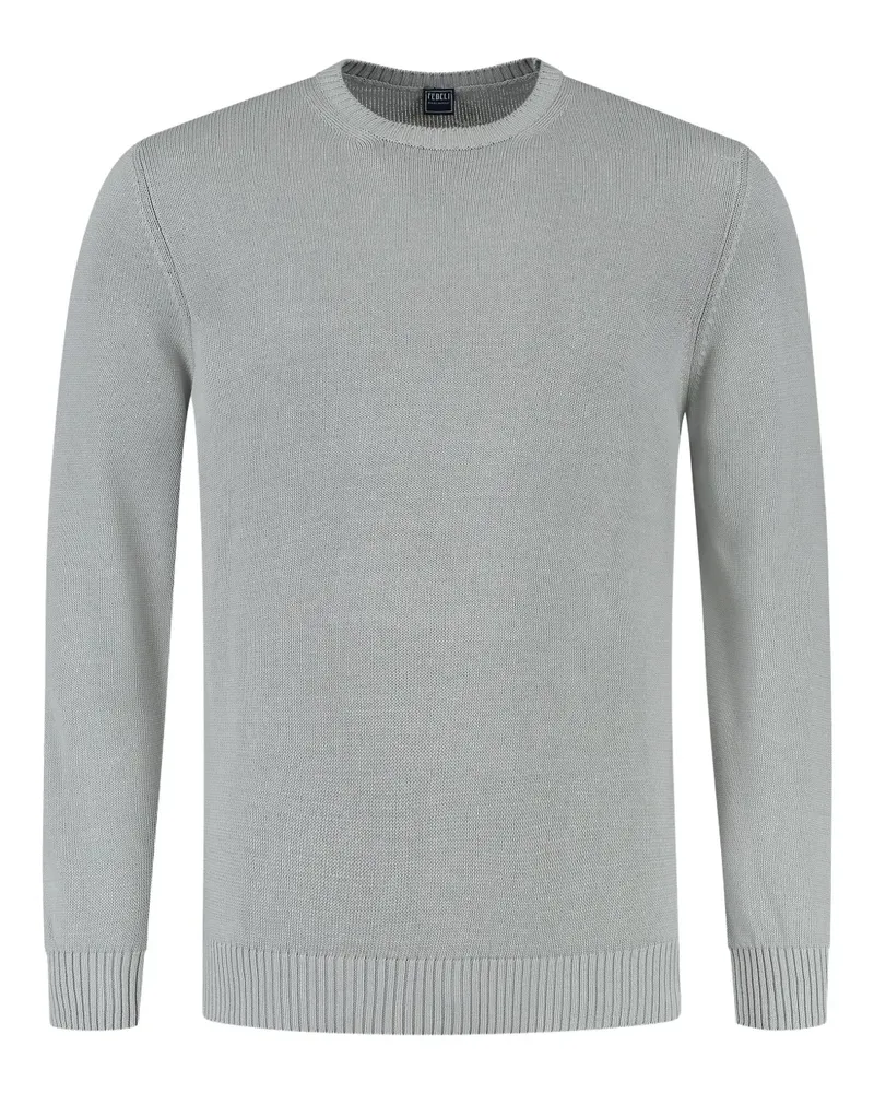 Fedeli Pullover mit Rundhalsausschnitt - Grün Grün