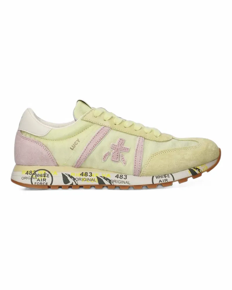 Premiata LucyD 8141 Sneakers mit Einsätzen - Gelb Gelb
