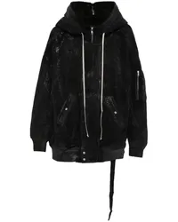 DRKSHDW by Rick Owens Bomberjacke mit Kapuze Schwarz