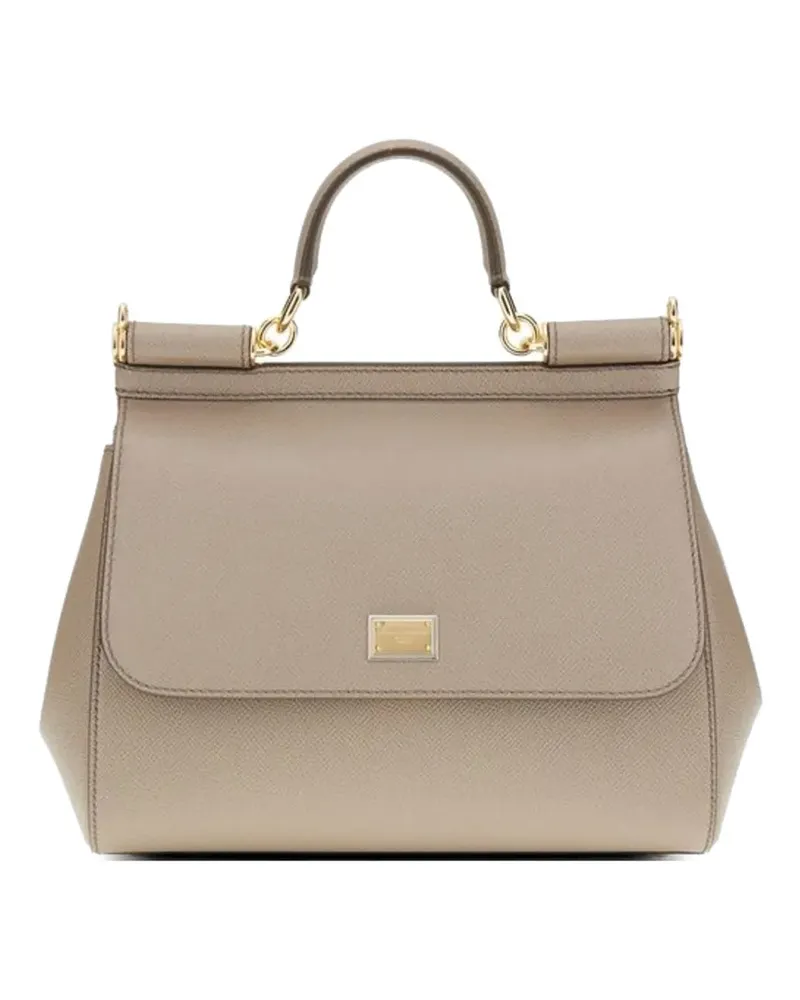 Dolce & Gabbana Large Sicily tote bag - Nude Nude