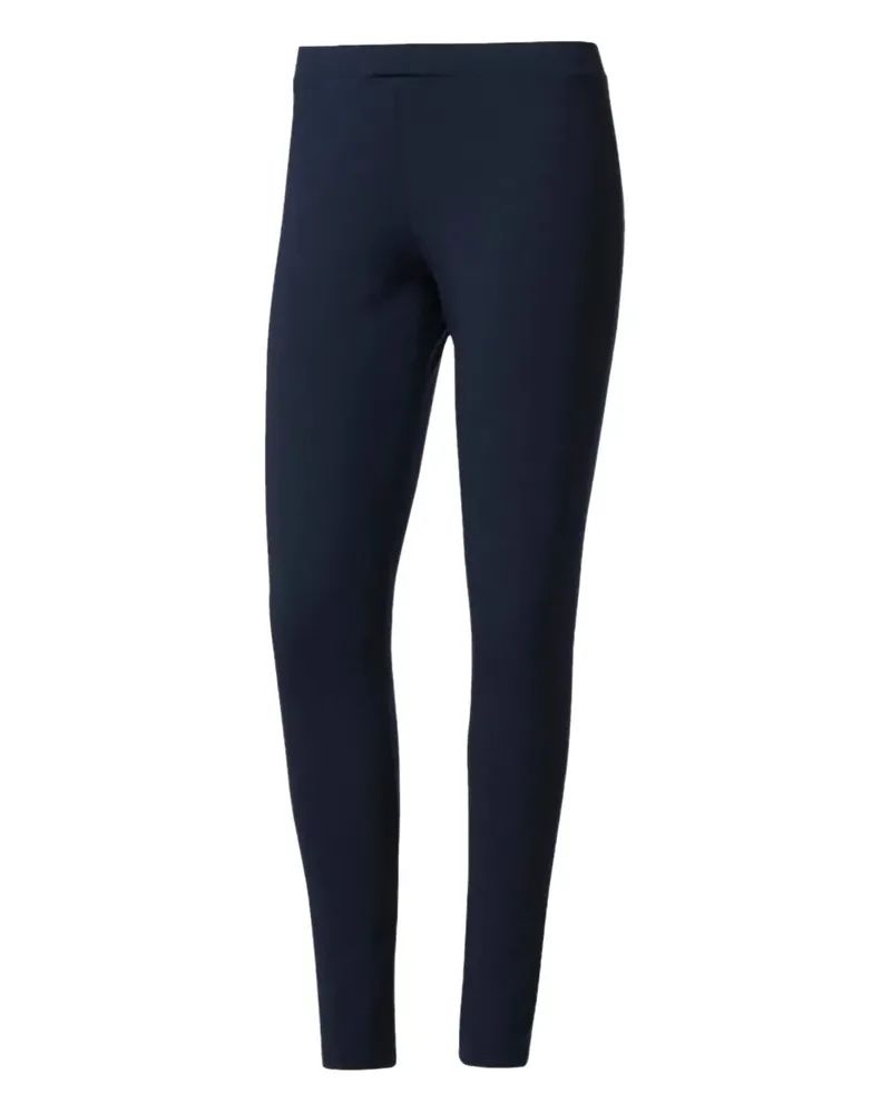 adidas patch-detail leggings - Blau Blau