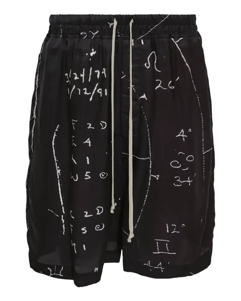 Rick Owens Faun Shorts - Schwarz Schwarz