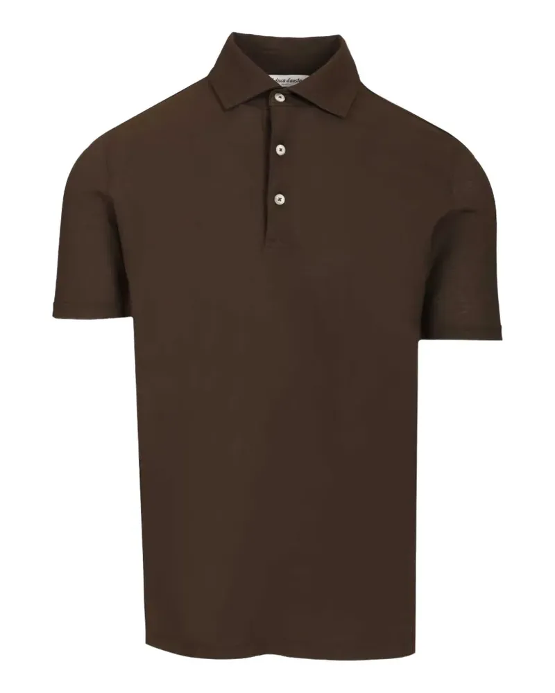 Al Duca D’Aosta 1902 Poloshirt mit kurzen Ärmeln - Braun Braun