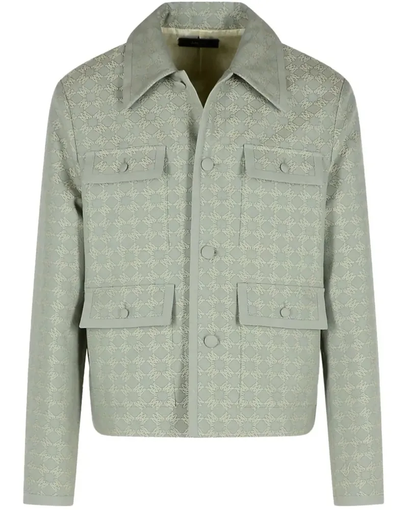 Amiri Hemdjacke mit lockerem Schnitt - Blau Blau