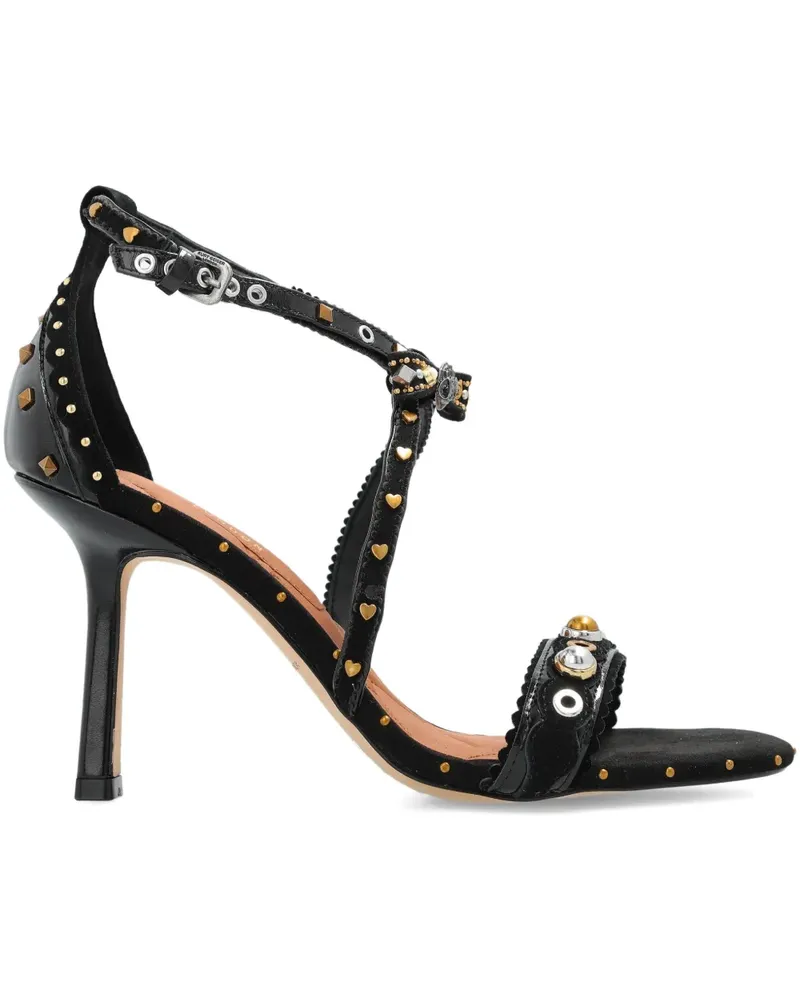 Kurt Geiger Sandalen mit Ösenverzierung 89mm - Schwarz Schwarz