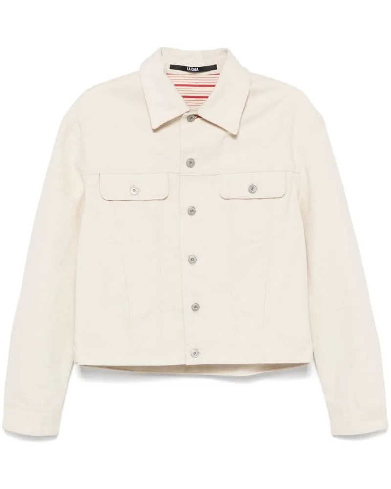 Jacquemus De-Nimes Jacke - Nude Nude
