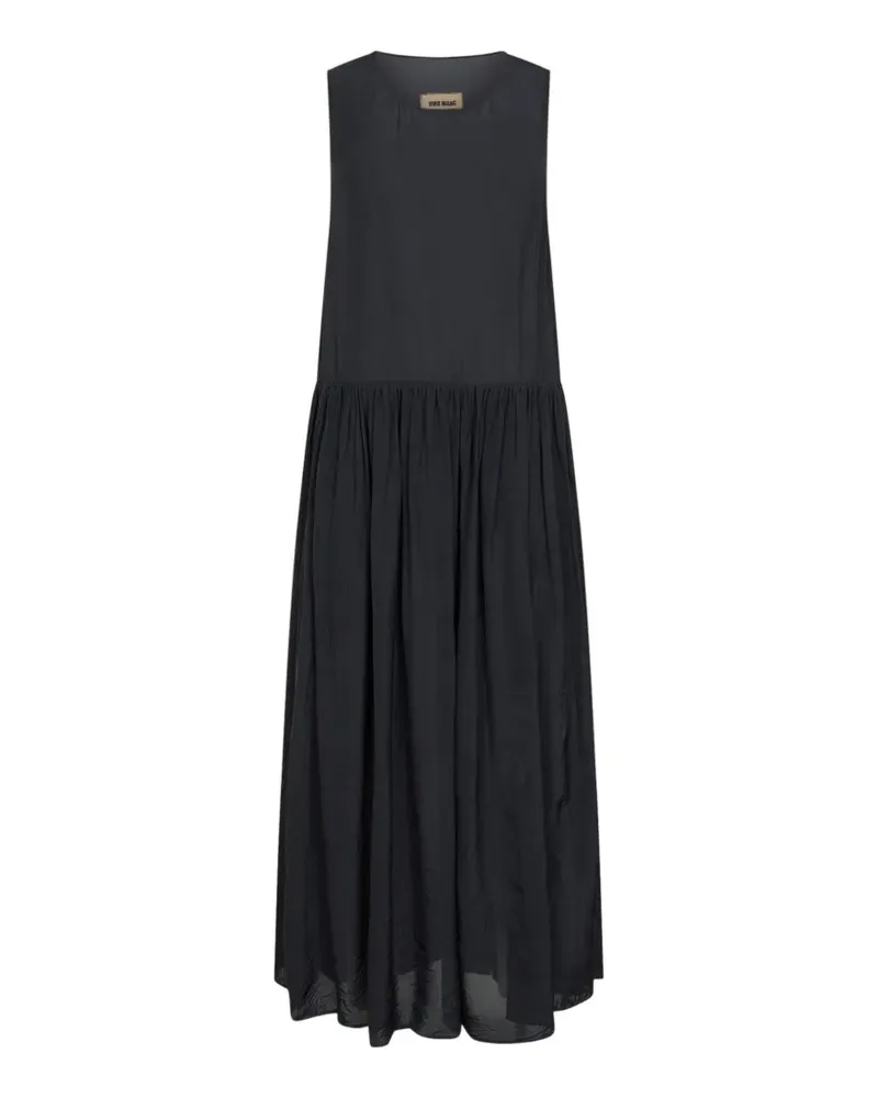 Uma Wang sleeveless stitching dress - Schwarz Schwarz
