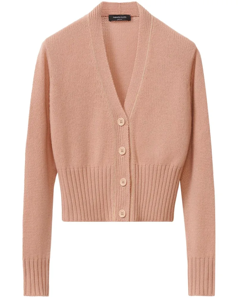 Fabiana Filippi Cardigan aus Kaschmir - Rosa Rosa