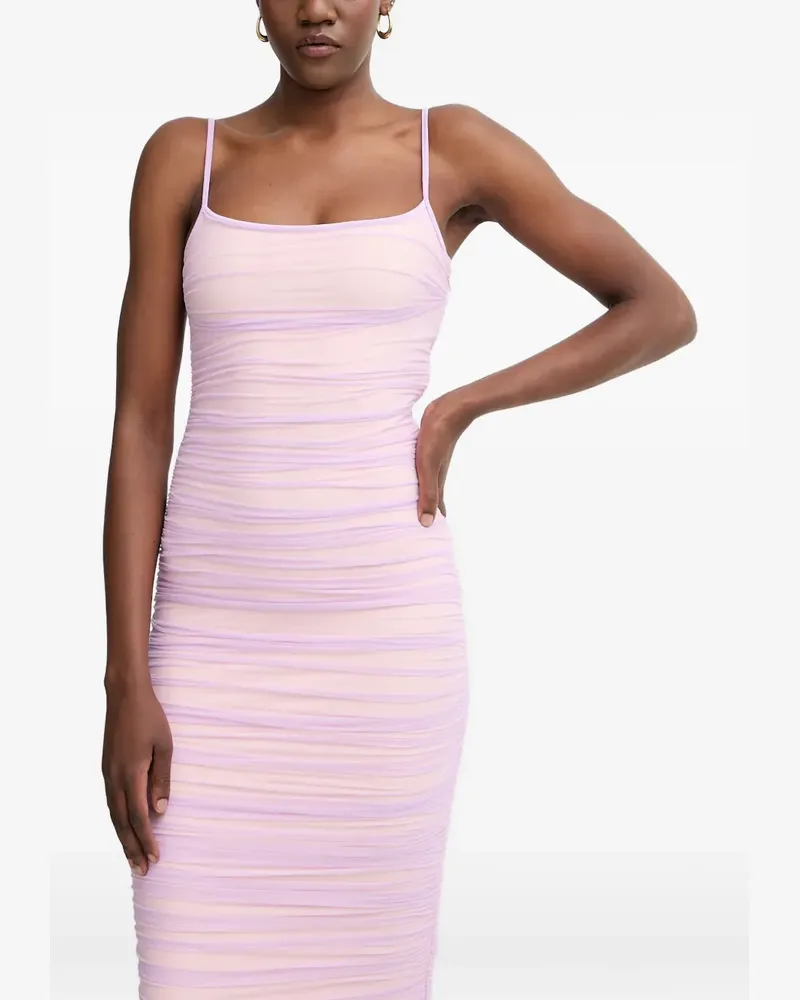 Hervé Léger Zia midi dress - Violett Violett