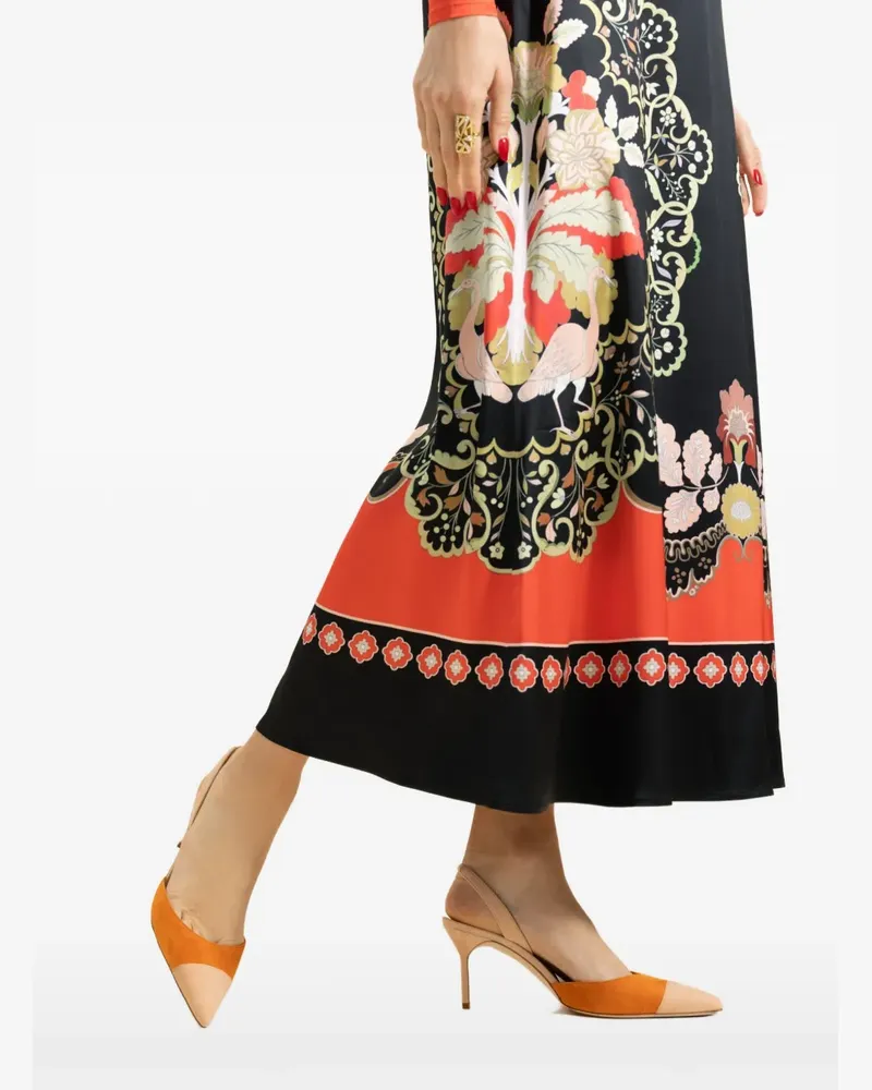 Manolo Blahnik Capsli Slingback-Pumps - Orange Orange