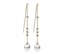 Portia Perlen-Ohrringe mit Kristallen