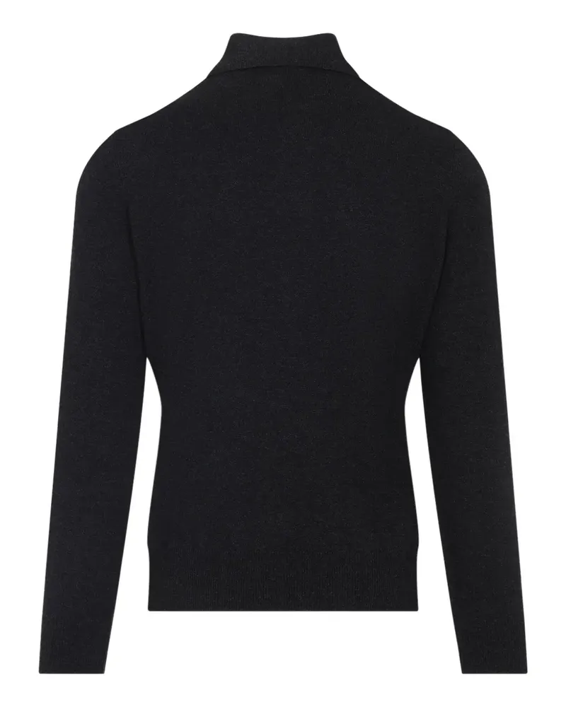 Brunello Cucinelli Langärmeliges Poloshirt - Grau Grau