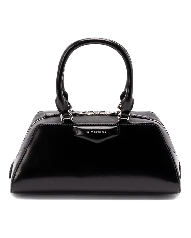 Givenchy Mini Antigona East-West Tote Bag - Schwarz Schwarz