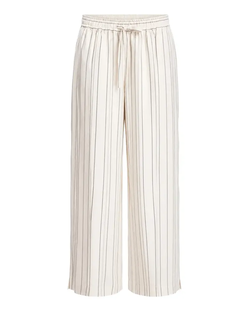 Umit Benan Julian striped trousers - Nude Nude