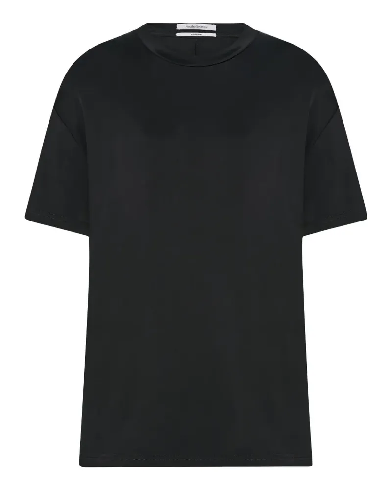 Another Tomorrow relaxed-fit short-sleeve T-shirt - Schwarz Schwarz