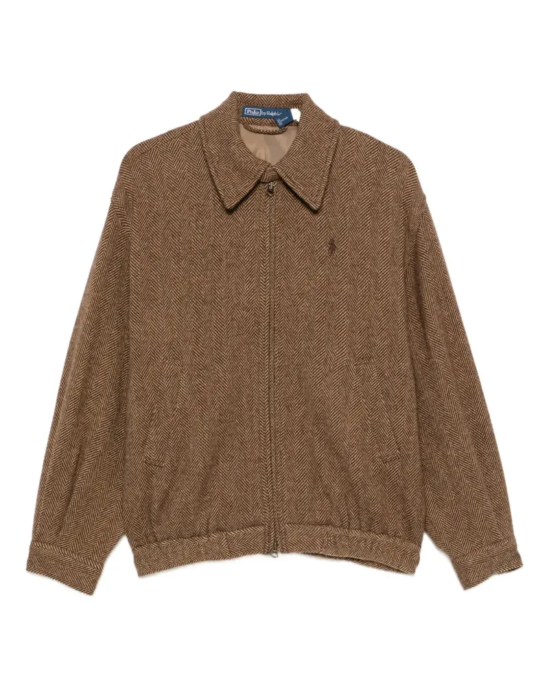 Ralph Lauren Gemusterte Jacke - Braun Braun