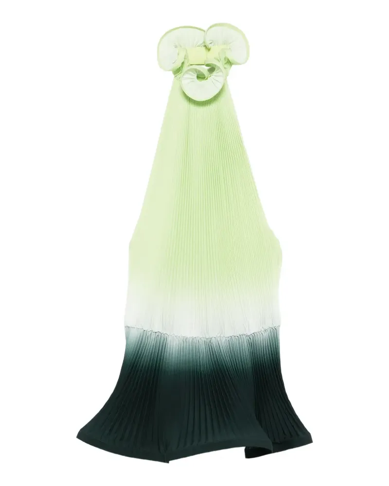 Rowen Rose pleated mini dress - Grün Grün