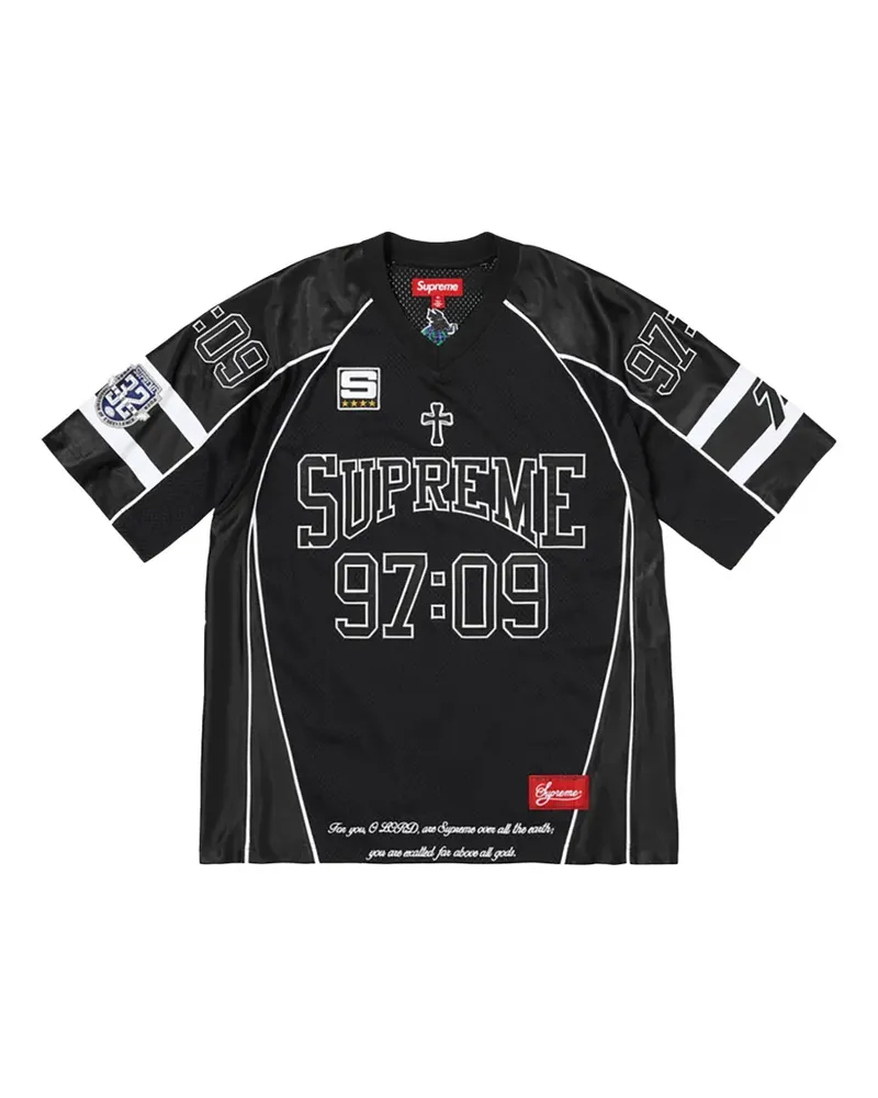 Supreme Being Disciples Football-T-Shirt - Schwarz Schwarz