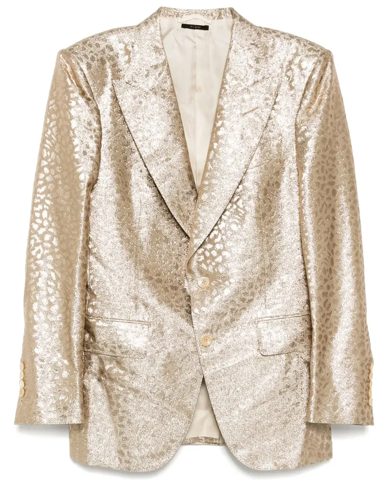 Tom Ford Dyllan Blazer - Gold Gold