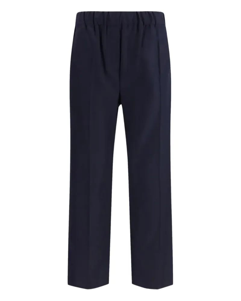 Max Mara elasticated-waist track pants - Blau Blau
