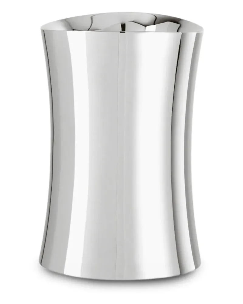 Sambonet Isolierter Bamboo Weinkühler (15cm x 12cm x 21cm) - Silber Silber