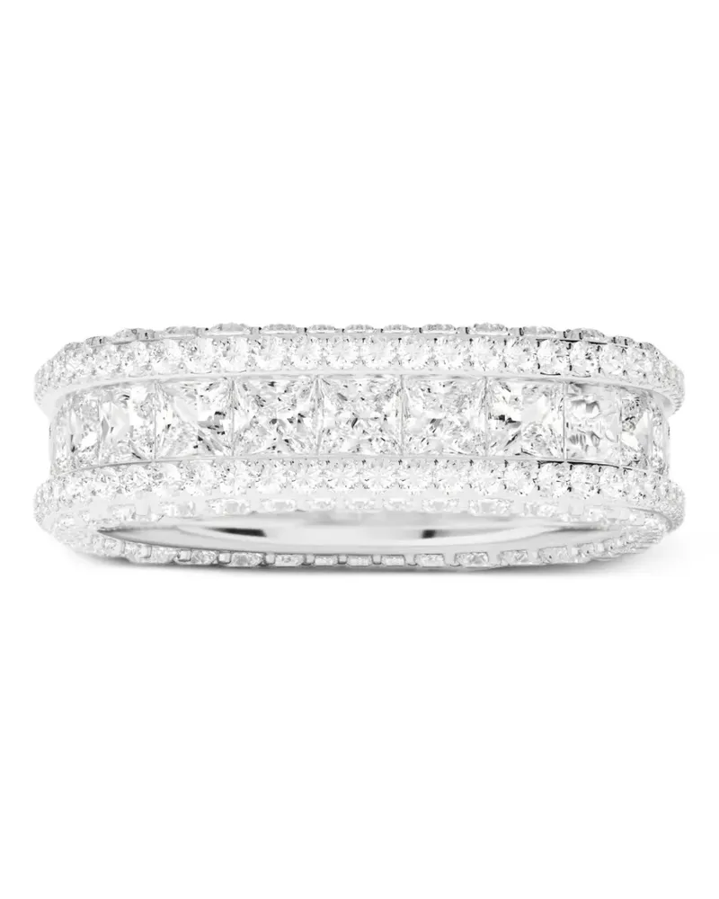 APM Monaco Monaco Pavé Ring - Silber Silber